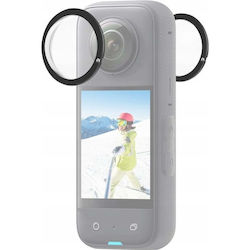 Puluz Kameralinse Abdeckung 2x Bildschirmschutz Für Insta360 X3 X3 Pu806b