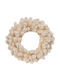 Kaemingk Christmas Decorative Wreath with Diameter 50cm White