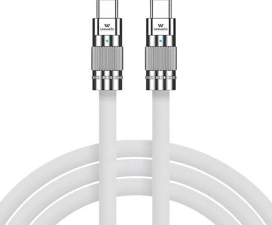 Leewello Leewello USB Typ-C Kabel - USB-C Weiß 3m