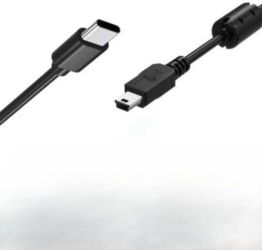 USB 2.0 кабел USB-A мъжки Черен