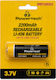 Powertech Baterie Reîncărcabilă Li-ion 2200mAh 3.7V 1 Buc