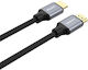 Unitek HDMI 2.1 Καλώδιο HDMI male - HDMI male 2m Ασημί