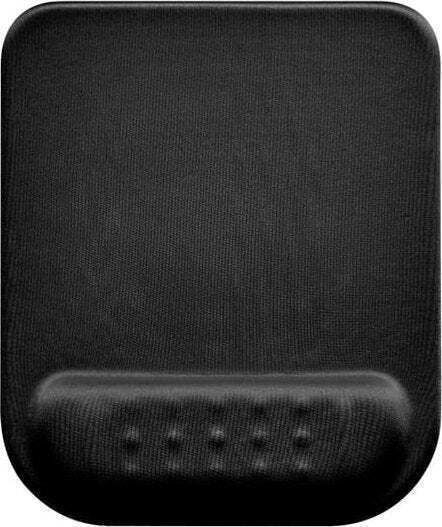 Powerton Mouse Pad (250mm) cu suport pentru încheietura mâinii Negru