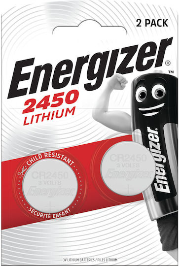 Energizer Литиева батерия за часовници CR2450 / CR2450N