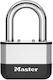 Master Lock Lacăt din oțel tip potcoavă cu cheie 67mm