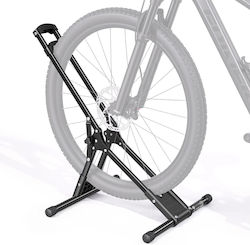 Vevor Suport De Podea Pentru Bicicletă Pliabil, Independent, Cu Roți, 508-737 Mm, Negru Jyzxctfjzdsh4wtbb001v0