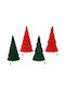 Velvet Tree 17 X 30.6 Cm Red B Beauty Home
