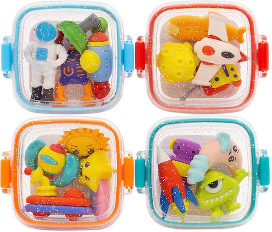 QiHao Set Radiere Pentru Creion (Desene Și Modele Diverse) 4 Bucăți