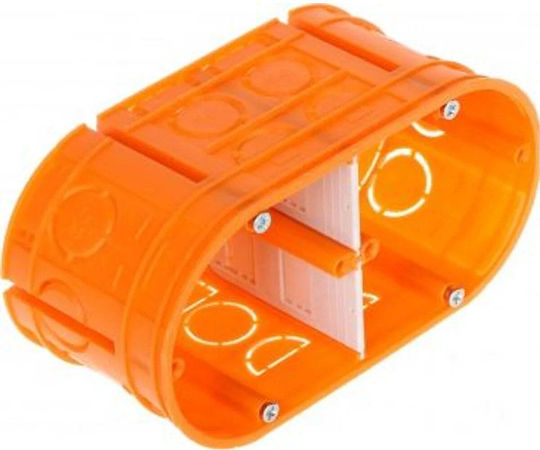 Simet Simet Anschlussdosen Verzweigung IP20 in Orange Farbe