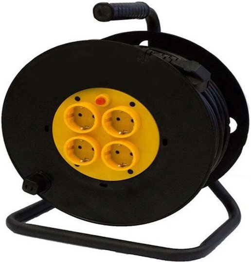 Cometic Extension Cord with Cable 1m Cross Section 3 x 1.5mm² and Grounding