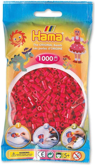 Perlen Revell Hama Midi 1000 Stück Rot Wein