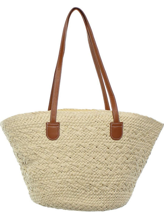 ButicCochet Geantă De Plajă Din Wicker Bej