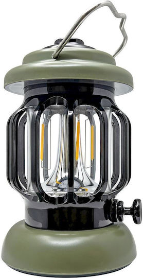 Geyer Factory Led Wiederaufladbare Campinglaterne mit Taschenlampe 3W