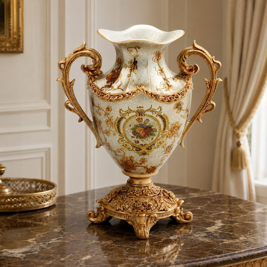 Keskor Dekorative Vase Aus Polyurethan