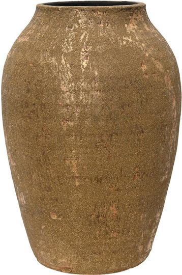 Kaemingk Dekorative Keramikvase Gold 21x21xH30cm