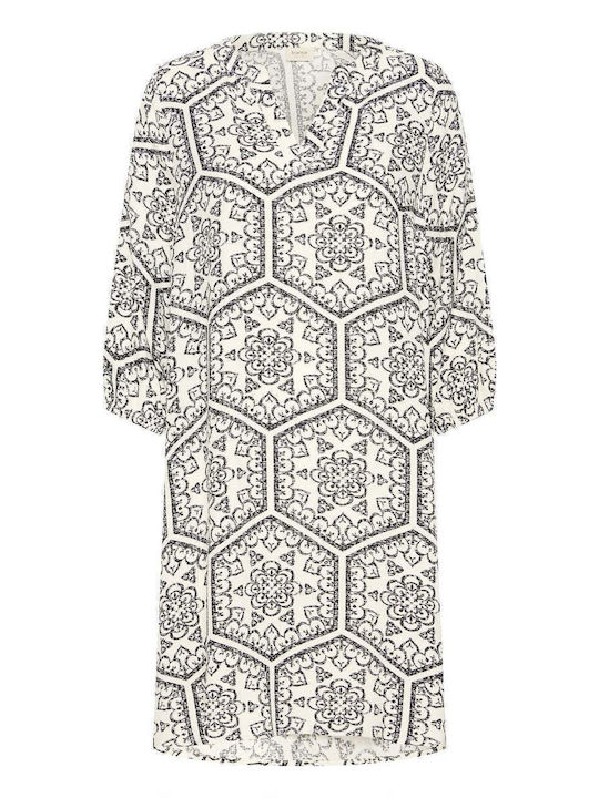 Rochie de vară tip cămașă Ecru