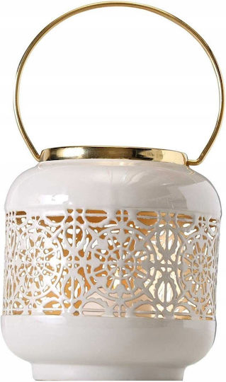 Boltze Sami Laterne Metallisch Gold 15x15cm