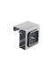 Metaltex With Screws 5x5cm Inox Silver
