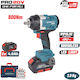 Bormann Pro BBP5388X44CΑ Bürstenloser Schlagschrauber Batterien 20V 2x4Ah mit Bitgröße 1/2"