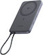 Ugreen PB570 MagSafe Qi2 Външна батерия 10000mA...