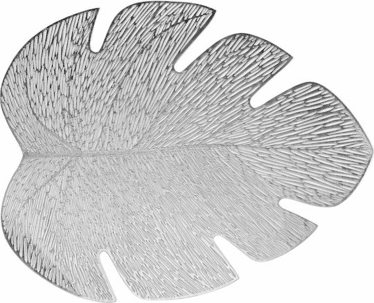 Douceur d'Intérieur Tischsets Metallisch Silber 46x36cm