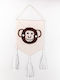 Home&Styling Collection Kinderwanddekoration Hängende Tiere 70x37cm
