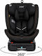ForAll Lunex Столче за кола с Isofix Черен 0-36 кг