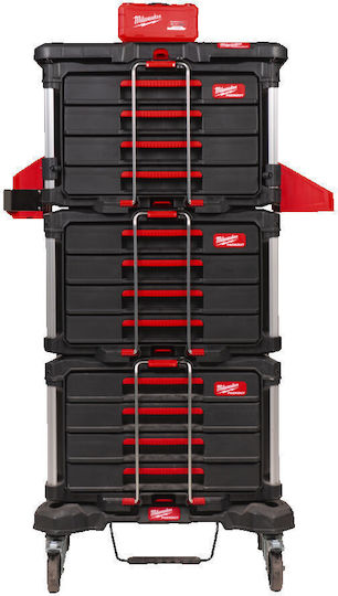 Milwaukee Master Mechanics PACKOUT Werkzeug-Wagen und 382 Werkzeuge