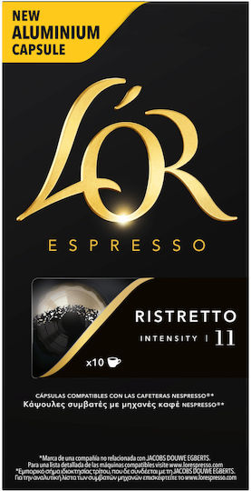 L'Or L'OR Espresso Ristretto Κάψουλες Συμβατές Με Μηχανές Nespresso* 10τεμ