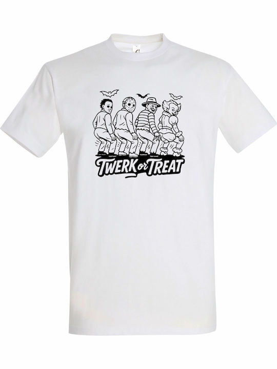 T-shirt Унисекс Twerk Treat Horror Characters S...