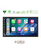 Bizzar Ηχοσύστημα Αυτοκινήτου 2 DIN (Bluetooth/USB/WiFi/GPS/Apple-Carplay/Android-Auto) με Οθόνη Αφής 6.9"