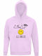 Bio-Unisex Kapuzenpulli Asap Rocky All Smiles Cremiges Rosa