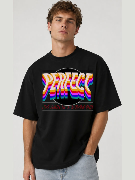 T-shirt Μαύρο