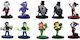 Dc Comics Qmx Q-fig Μίνι Φιγούρες Σετ 10 Τεμάχια