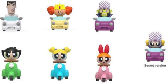 Mini Sammelbare Figuren Powerpuff Girls Pull Back Car Blind Box Größe 5cm Set 6 Stücke