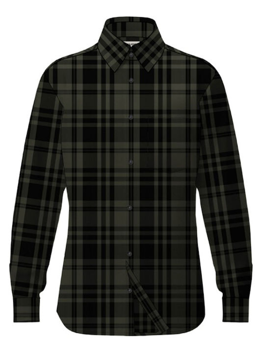 Jack & Jones Фланелена Риза със Стандартна Кройка FOREST NIGHT