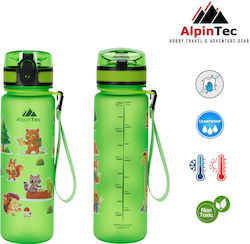 AlpinPro Plastic Kids Water Bottle Non Spill Vi...