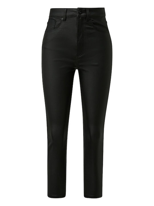 Damen Stoffhose Schwarz