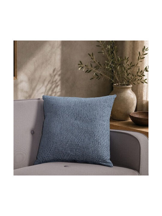 Teoran Decorative Pillow Case Norman Denim Blue...