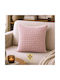 Mia Home Калъф За Възглавница От Кадифе Розов 50x50см