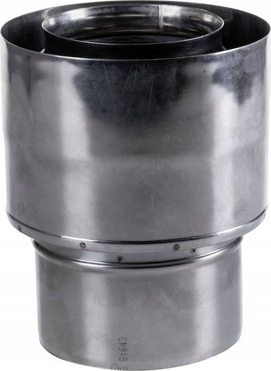 SpiroFlex Kaminrohr Adapter 60 100-80 125 Inox