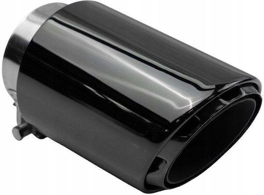 Mtuning Auspuff-Endstück Typ: 53 101mm Eingang 76mm Schwarz Chrom