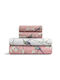 Lino Home Module Cearceafuri De Pat Single 170x260cm Roz Somon (3 Bucăți)