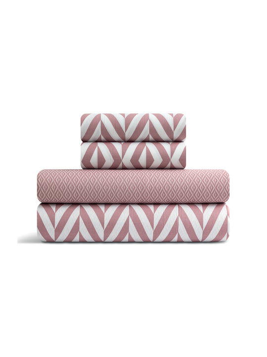 Lino Home Ikat Module Cearceafuri De Pat Single...