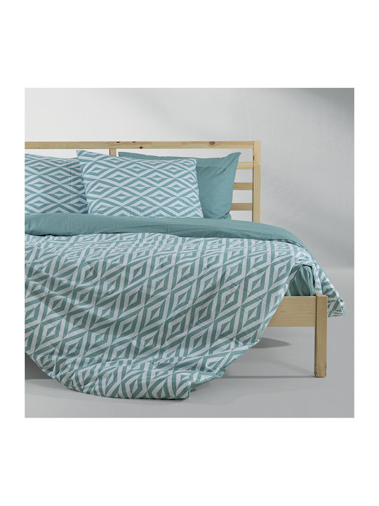 Lino Home Ikat Module Cearceafuri De Pat Single...