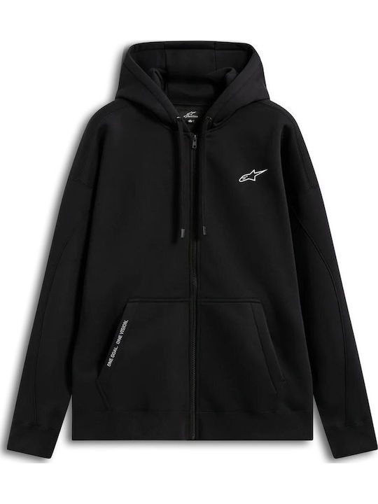 Hooded Cardigan Black