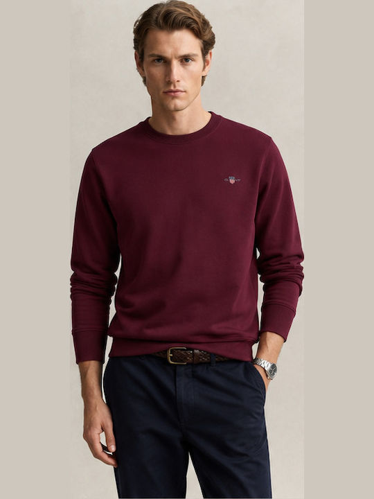 Gant Shield Burgundy Sweatshirt