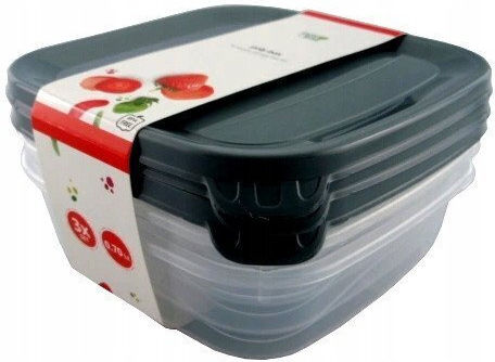 Katex Plastic Transparent Lunch Box 700ml