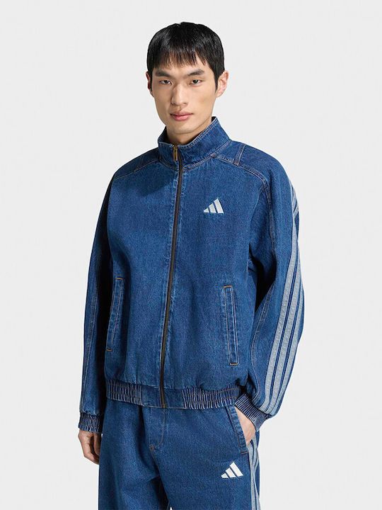 adidas Stadium Herren Jacken Blau
