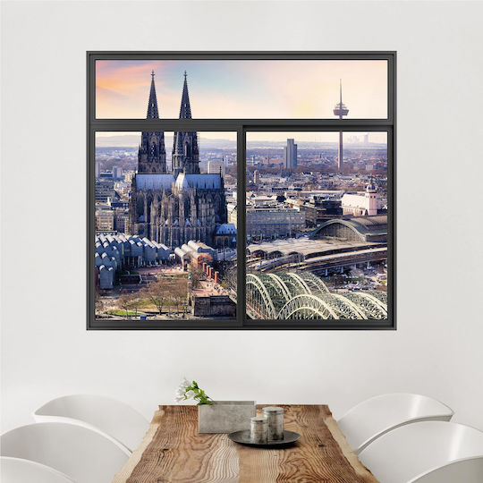 Трислойно Стикер За Стена Колония Германия 100x111см
